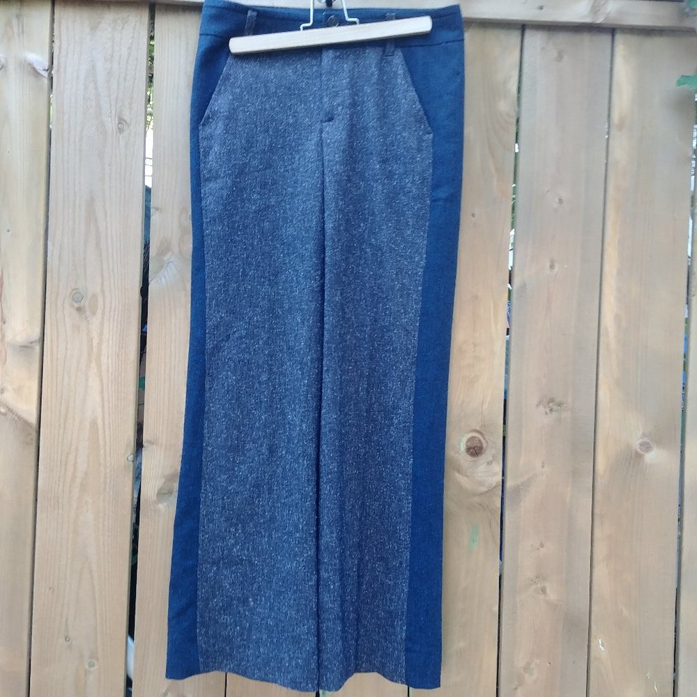 CLEARANCE Anthropologie Elevenses Retro Flare Trousers Sz 4